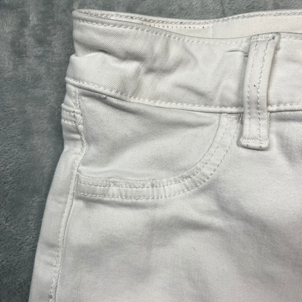 American Eagle Jegging Womens White Distressed Hi-Rise Next Level Stretch 0 - Picture 6 of 16